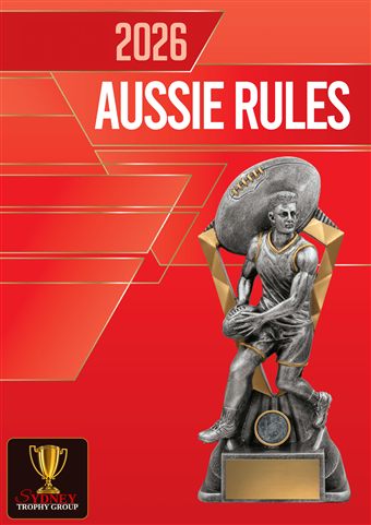 Aussie Rules, Trophies for Distinction catalogue cover