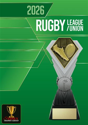 Rugby, Trophies for Distinction catalogue cover